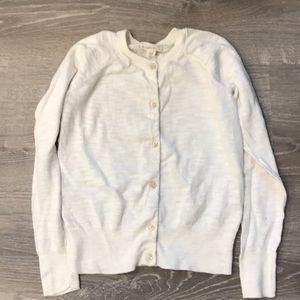Crew cuts girls cotton button down cardigan